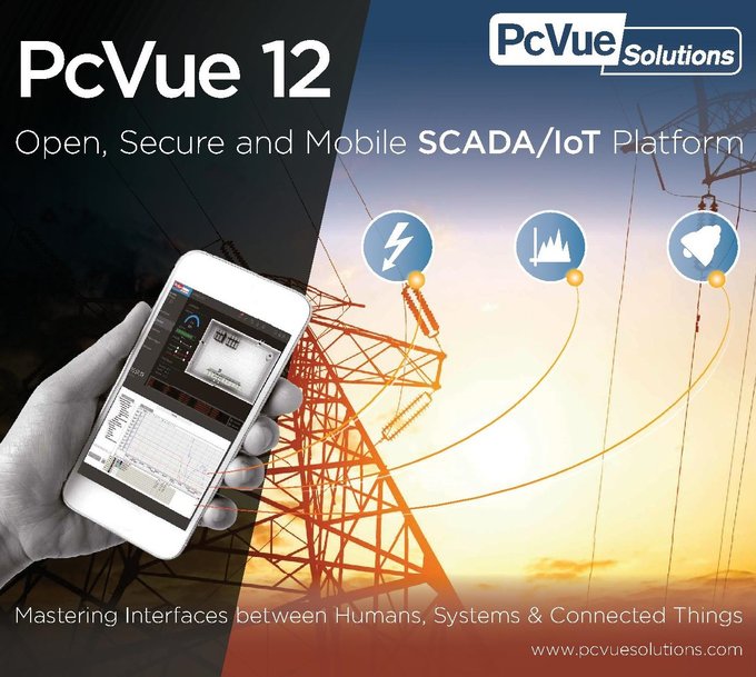 ARC Informatique推出PcVue 12新版移动端开放式安全平台！